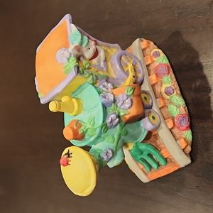 The Bunny Express, decorative spring decor piece